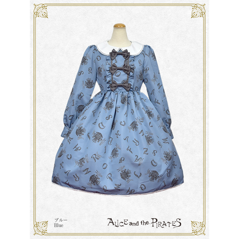 ALICE and the PIRATES Alice and the Alphabet Labyrinth OP Dress Lolita BTSSB - Picture 4 of 16